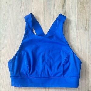 Blue Sports Bra